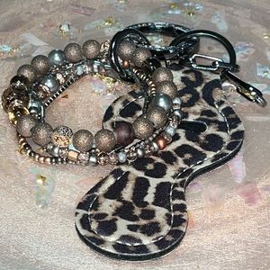 Leopard Bracelet Keychain